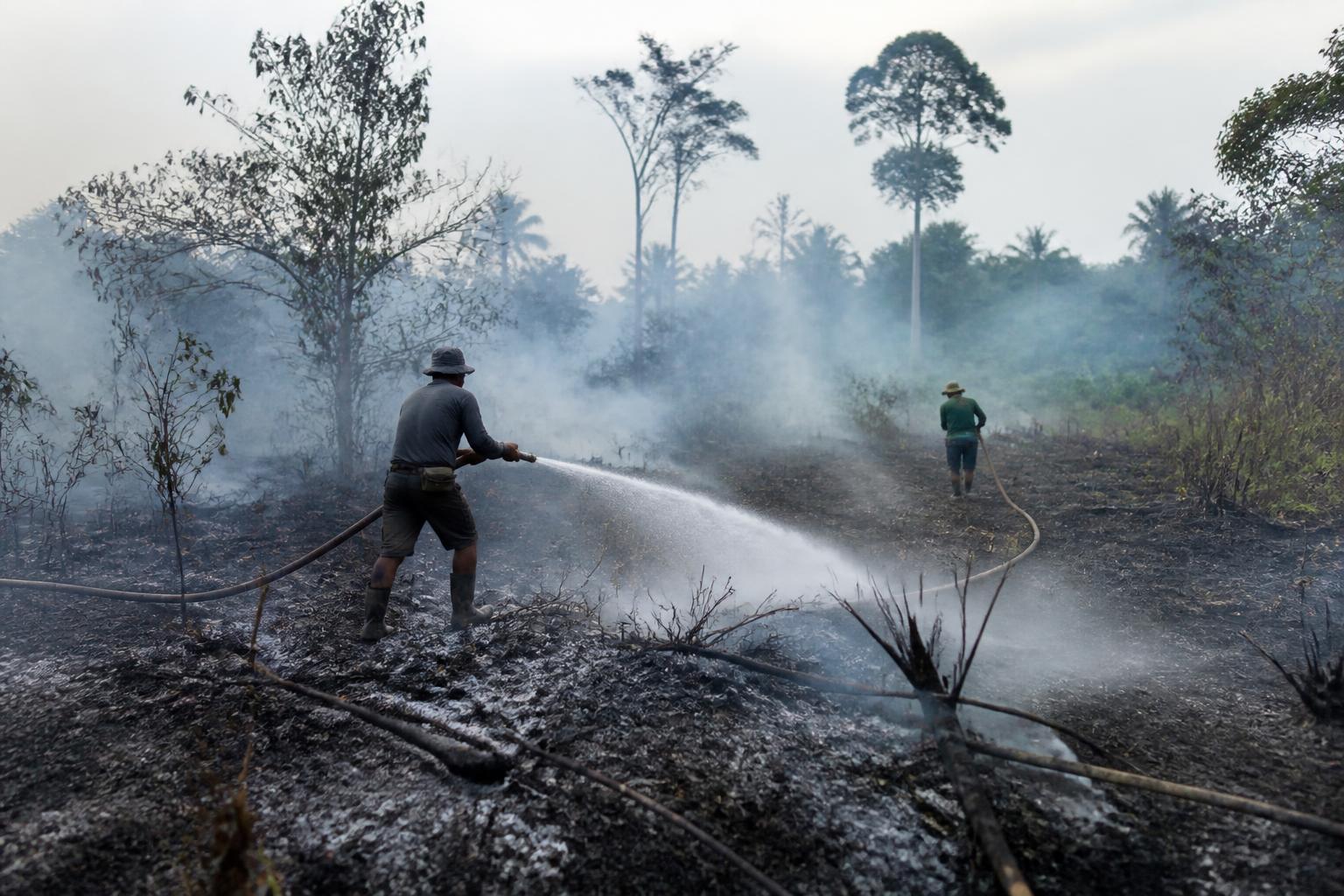 Karhutla di Desa Binuang Buol Berdampak pada 52 Hektare Lahan dan Hutan