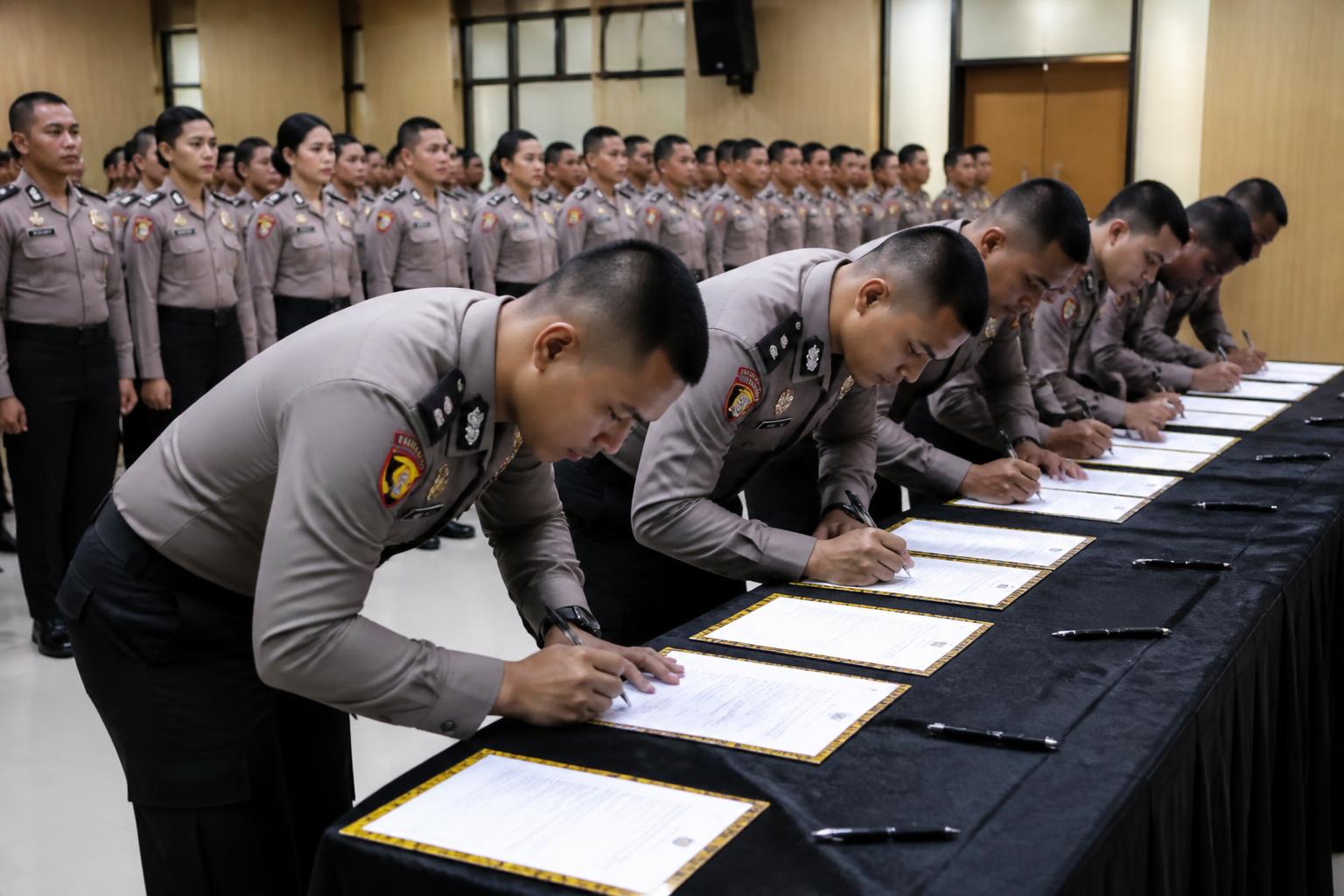 158 Personel Polda Sulteng Mulai Seleksi Alih Golongan dan Sekolah Bintara