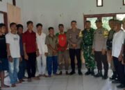 Tindak Lanjuti Postingan Kades Matobiai Terkait Miras, Kapolsek Una Una Pimpin Tim Gabungan Lakukan Razia