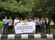 Bangun Sinergitas, Sat Binmas Polres Touna Jumat Curhat Di Bandara Tanjung Api