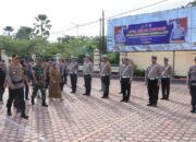 Kapolres Touna Pimpin Apel Gelar Pasukan Ops Keselamatan Tinombala 2025