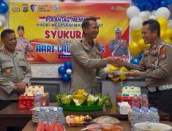 Polres Touna Syukuran Hari Lalu Lintas, Momentum Perkuat Komitmen Pelayanan Masyarakat