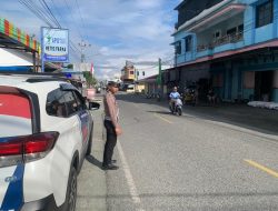 Hadir di Tengah Warga, “Blue Light Patrol” Polres Touna Ciptakan Kamseltibcarlantas Kondusif