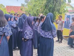 Polres Touna Gencarkan Sosialisasi SMA Taruna Bhayangkara di SMPN 1 Ampana Kota