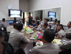 Dipimpin Wakapolres, Polres Touna Matangkan Kesiapan Personel Jelang Operasi Zebra Tinombala 2025